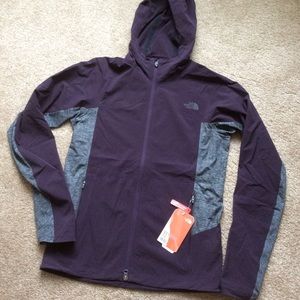 North Face Galaxy Purple Jacket ~ Small